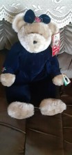 NEW WITH TAGS 26" 2001 JCPENNY HOLIDAY COLLECTION BEAR WITH BLUE ROMPER DRESS 