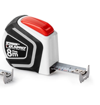 Meter Maßband Optvision 8 M Stehen Beschichtet Gummi Kapro Code 510-8M