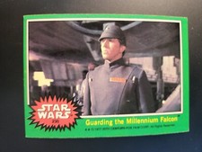 1977 Topps Star Wars Green Card Guarding Falcon card #230