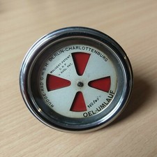 RUDGE RAD GmbH Berlin OEL UMLAUF  Anzeige Instrument Horch Oldtimer Mercedes Öl