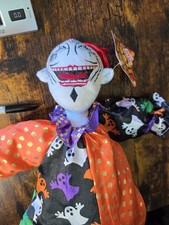 Sugar Loaf Trick Or Treat Stuffed Clown Nose Fell Off But Included 22in Hallowee