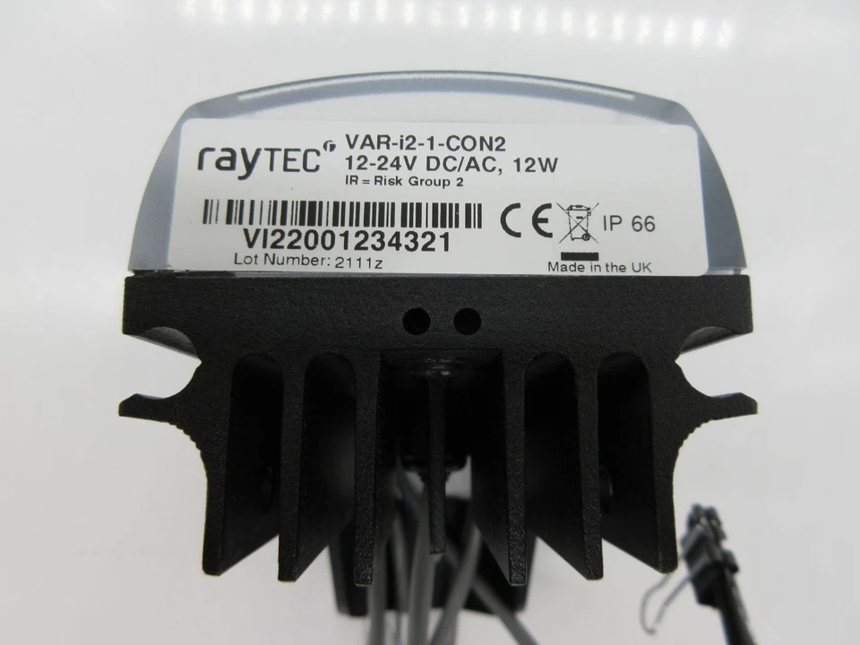Iluminador infrarrojo de largo alcance Raytec VAR-i2-1-CON2 12-24V DC/AC 12W Foto 3 de 3