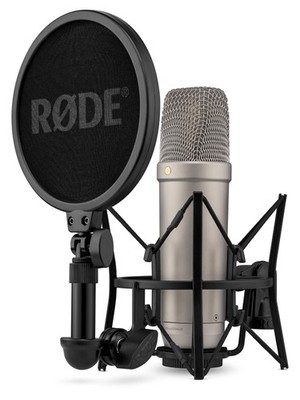RØDE NT1 5th Generation Silver Dual Connect Großmembran Kondensator Mikrofon USB