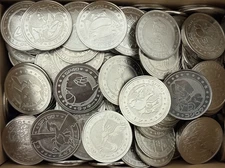 1998 Medal Pokemon Battle Coin Metal Meiji 1st Ed Japanese Vintage Rare F/S