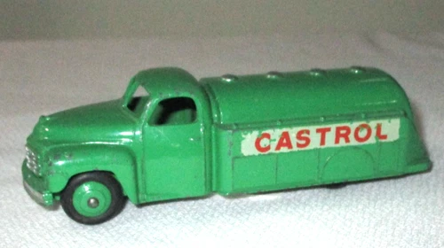 VINTAGE 1950s DINKY TOYS DIECAST CASTROL FUEL OIL TRUCK
