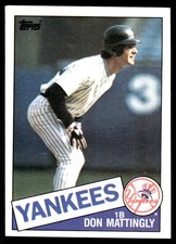 Don Mattingly 1985 Topps #665 Yankees MLB READ FREE SHIPPING AutographDen