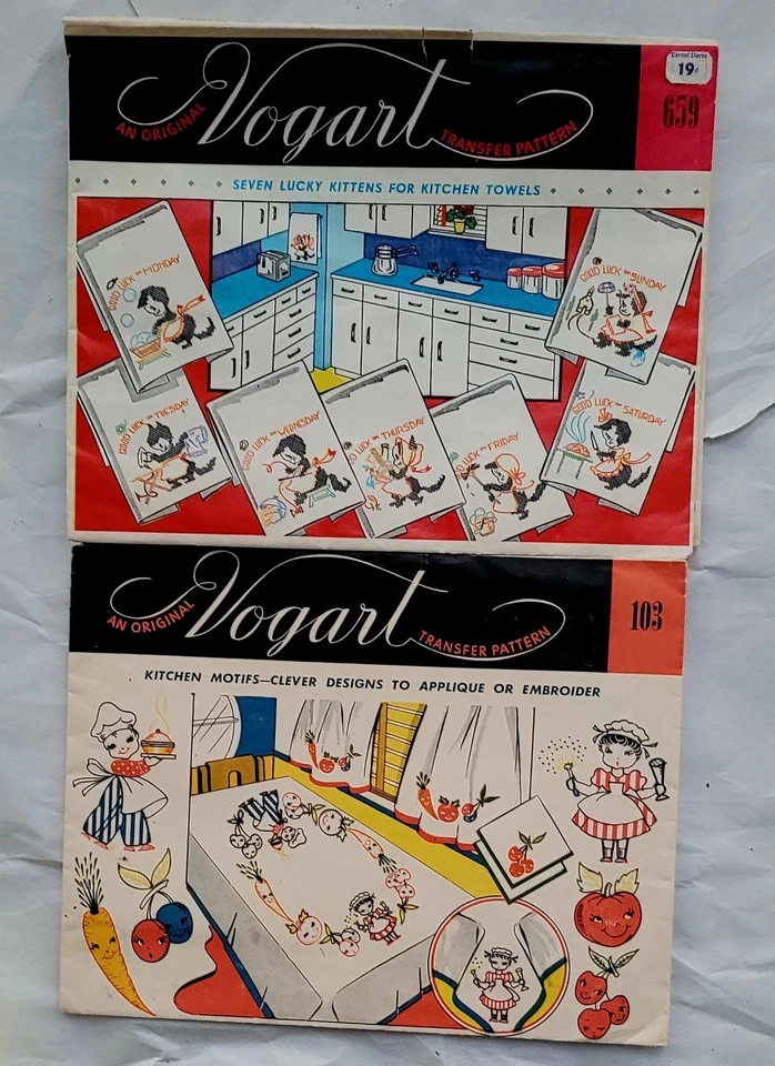 Lote De 21 Transferencias De Hierro Look Hot Vintage Tía Martha Vogart + Otros Completos Foto 3 de 4