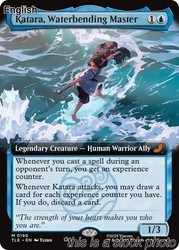 Katara, Waterbending Master (Extended Art) #180 - Avatar: The Last Airbender: Eternal-Legal