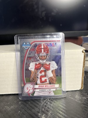 2024 Bowman University Ryan Williams 1st #53 Alabama Crimson Tide
