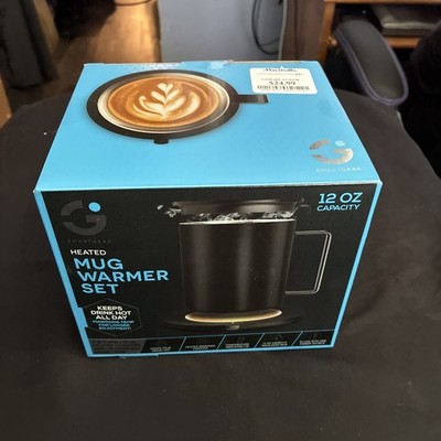 SmartGear Mug 12oz Heated Mug Warmer Set New And Sealed