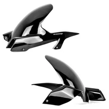 Pyramid Hugger Fender Mudguard Gloss Black Decals Kawasaki Z 900 & RS 17 - 25