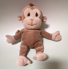 Enesco Tender Tails Monkey Plush Stuffed Animal, Small 6-14 in Washable 1998
