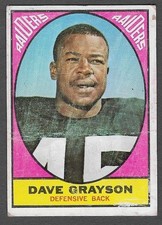 1967 Topps #111 Dave Grayson (FAIR) Oakland Raiders