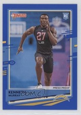 2020 Panini Donruss Rookie Press Proof Blue Kenneth Murray #266 2k3