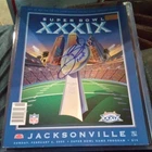 Deion Branch new England patriots Autographed Super Bowl XXXIX Program Gridiron