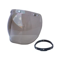 Helmet Bubble Visor Motorcycle Helmet Windshield Lens With Flip Bracket ZMHN