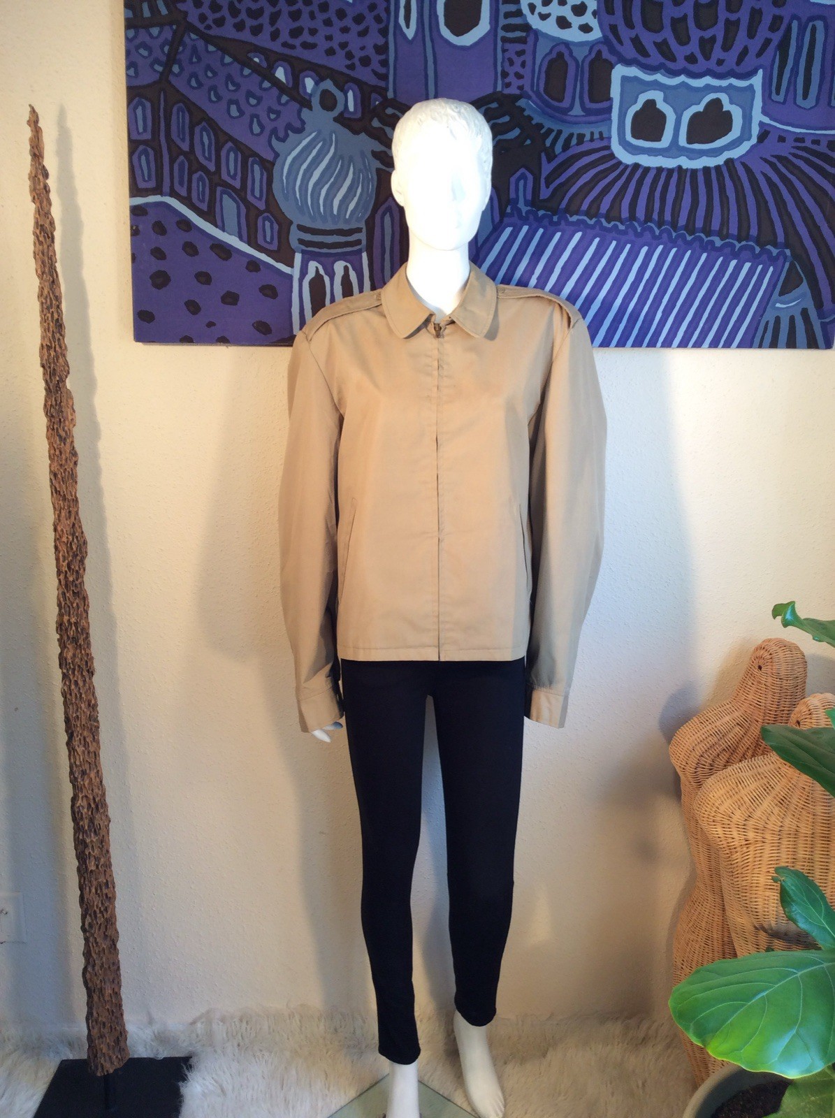 Ceiling Zero By Blauer Weather Resistant Khaki Da… - image 2