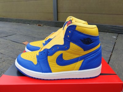 Nike Air Jordan 1 High Game Royal Varsity Maize UK 5 EUR 38,5 US 7,5 FD2596 700