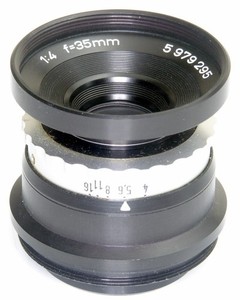 Rodenstock Eurygon 35mm f4 Macro & Micro lens - for ANY format - film OR digital