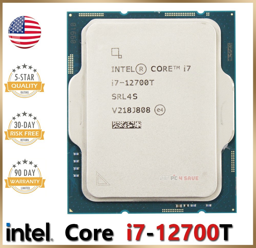 12th Gen Intel Core i7-12700T CPU 4.6GHz 12-Core LGA1700 Desktop
