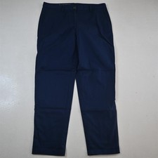Talbots 8 Navy Blue Slim Girlfriend Chino Womens Pants