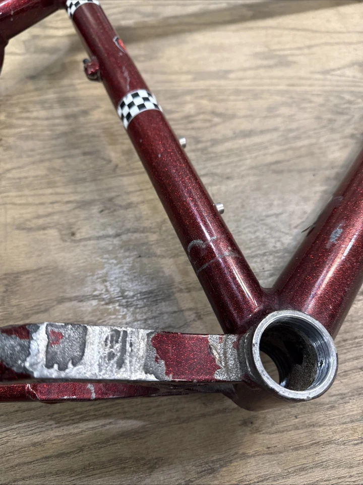 Schwinn Homegrown Frame 19” barco baixo vermelho EUA 1998 - Imagem 3 de 4