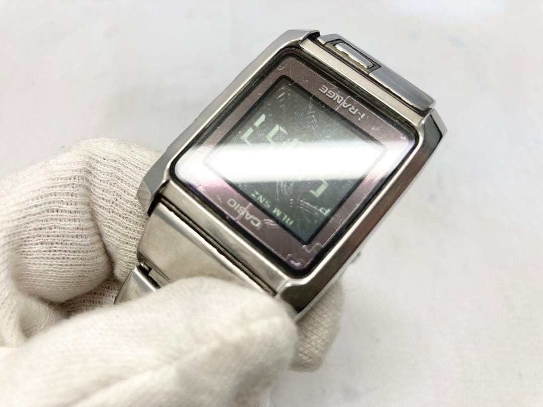 Casio I-range Irw-101 Tough Solar Wave Ceptor Digital Watch Black