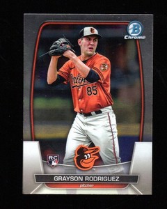 2023 Bowman Chrome GRAYSON RODRIGUEZ Baltimore Orioles - ROOKIE CARD # 22