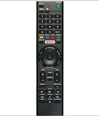 Replacement TV Remote for Sony RMT-TX100D RMT-TX100B RMT-TX200U RMT-TX102U