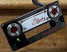 Putter Scotty Cameron Newport Custom - 34.25" - Poignée Cuir Rouge