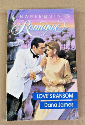 Dana James, Love's Ransom, Paperback 1990