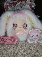 Liila Marshmallow Bunny Bag Series - Girl's Worries- rainbow colors US seller