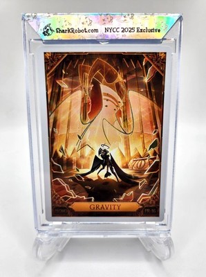 その他 NYCC HAZBINHOTEL PROMO GRAVITY Hazbin Hotel Gravity Foil Promo Trading Card - NYCC 2025 Exclusive