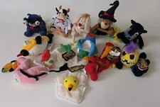 Vintage Lot 12 Meanies Plush Series 1 2 Twisted Toys with Tags