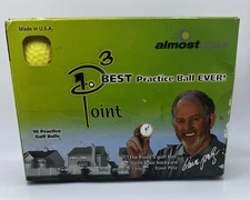 Almost Golf Point3 Best Practice Balls 10 Pack Yellow Point 3 USA NEW