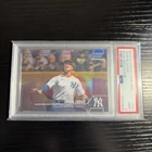 2022 Topps Stadium Club Chrome - Aaron Judge #161 Blue Refractor /199 PSA 9