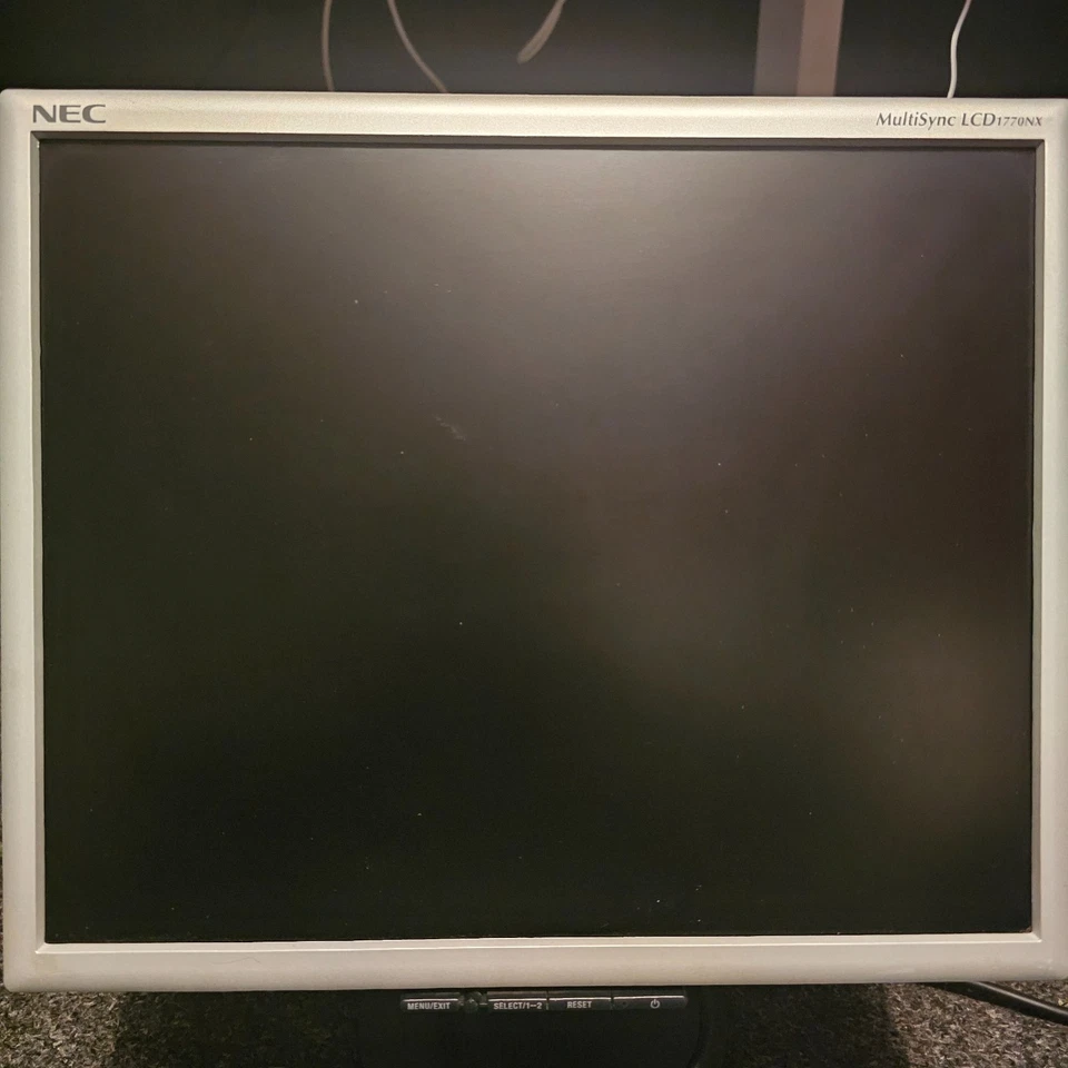NEC MultiSync LCD1770NX Monitor 17" 1280x1024 @ 56-75HZ With Stand - Image 2 of 3