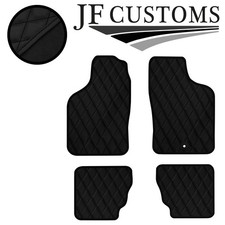 BLACK DIAMOND VINYL 4X TAILORED FLOOR CARPETS FOR SAAB 900 CONVERTIBLE 94-98
