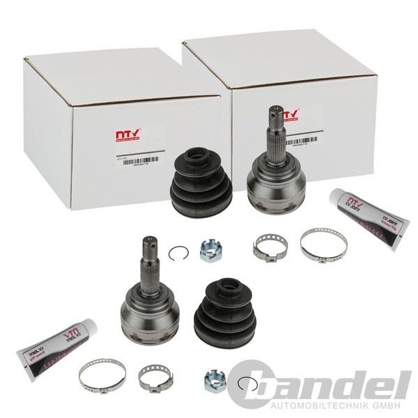 2X Nty Antriebswellengelenk Satz Radseitig Passend FüR Dodge Caliber Jeep Compas-image