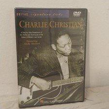 Hal Leonard Guitar Signature Licks:Charlie Christian W/ Andy Aledort Sealed DVD