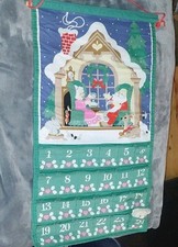 NEW IN BAG Vtg 1987 Avon Countdown to Christmas Advent Calendar w/Mouse 