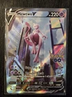 Mewtwo V Pokémon GO full art near mint 072/078- mint condition