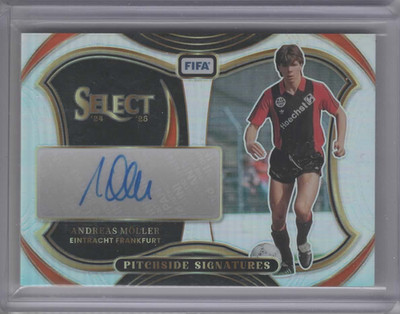 2024-25 Panini Select FIFA Andreas Moller Pitchside Signature Auto