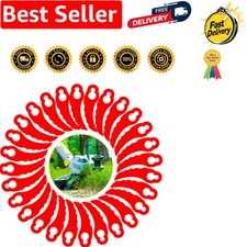 Akku Rasentrimmer/Kantenschneider Zubehör, 40 Doppelfliegenblattmesser, für Gard...