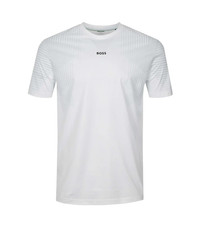 HUGO BOSS WHITE MENS T-SHIRT TS ACTIVE PUSH 50554404100