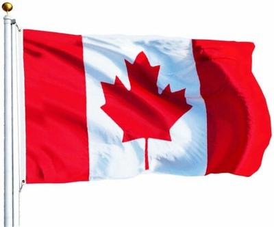 Canada Flag 3x5ft House Flag Canadian Flag 100D SPUN POLYESTER 5X3 BANNER