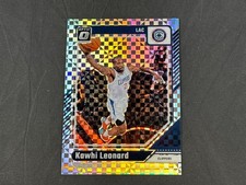 2024-25 PANINI DONRUSS OPTIC KAWHI LEONARD #141 CHECKERBOARD PRIZMS SP CLIPPERS
