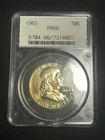 1963 Franklin Silver Half Dollar PF66 OGH 2.1