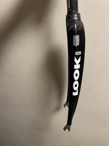 Very Rare HTF 700c Look HSC3 1” Full Carbon Steerer Tube Road Touring Bike Fork