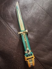 2002 Bandai Power Rangers Ninja Storm Green Samurai Saber Sword